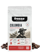 Cafea Fresso Columbia Caldas, boabe de specialitate proaspăt prăjite