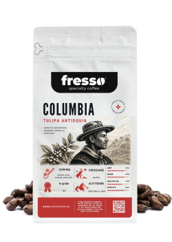 Cafea Fresso Columbia Caldas, boabe de specialitate proaspăt prăjite