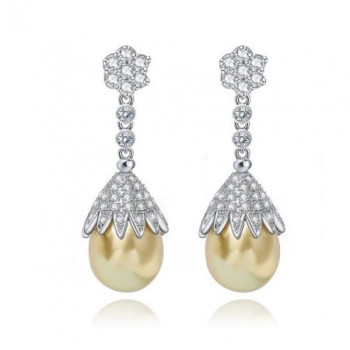 Cercei Perle Aurii Fantasia