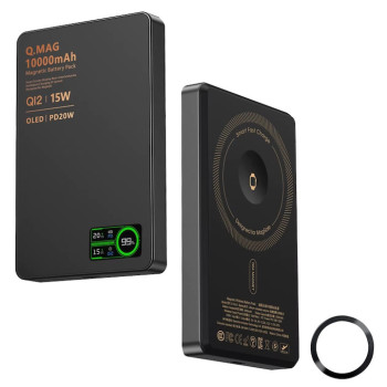 Baterie Externa QI2 Wireless Magnetica