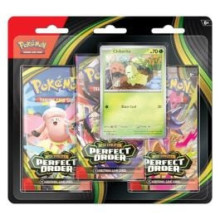 Set cărți de joc Pokémon TCG, Perfect Order, 3 Blister Booster