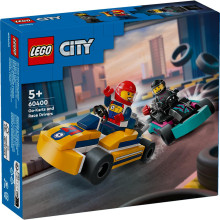 Set LEGO City Carturi și piloți de curse (60400)