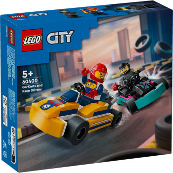 Set LEGO City Carturi și piloți de curse (60400)